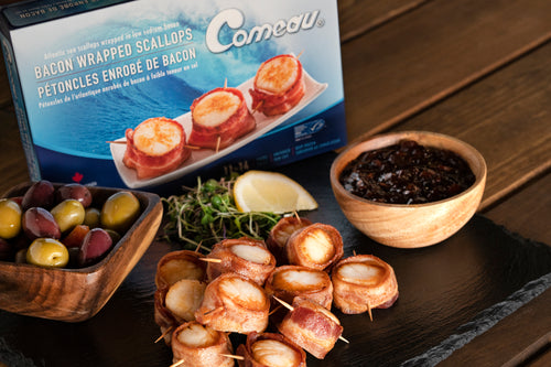 Bacon-Wrapped Scallops